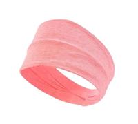 Diadema elástica deportiva, Diadema Deportiva Unisex Pack De 6 Multicolor(Coral Red)