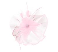 Diadema elástica femenina para iglesia con adorno accesorio nupcial tocado elegante boda ceremonia (One Size)
