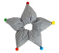 Diadema elástica para el pelo con diseño de estrellas para niños, de tela flexible, accesorios para la escuela y fiestas, de poliéster, para niñas