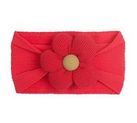 Diadema elástica para el pelo para recién nacidos y niños, turbante para bebé, diadema de flores para bebé