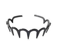 Diadema Elegante,Diademas Para El Cabello De Mujer - Diadema con peine en forma de Z para mujer,Accesorios para lavar la cara, diademas antideslizantes con aro para el con dientes de tiburón