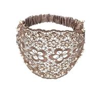 Diadema estética de flores con cuentas para mujer, diadema hueca francesa, tocado para fiesta de noche, tocado para peinar el cabello