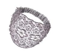 Diadema estética de flores con cuentas para mujer, diadema hueca francesa, tocado para fiesta de noche, tocado para peinar el cabello