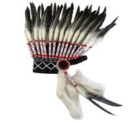 Diadema étnica india de plumas para juego de rol, accesorio para disfraz de carnaval, celebración, tocado de cosplay para niños y adultos
