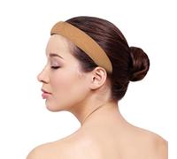 Diadema facial de maquillaje | Diadema de esponja de maquillaje | Diadema facial para lavar la cara, diadema de ducha deportiva para mujer Pologmase