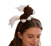 Diadema Feliz Año Nuevo,Accesorios De Disfraz Para El Año Del Caballo,Diadema De | Para Mujeres Niñas Concierto Evento Vacaciones Escolar Reunión Familiar Boda Estacional