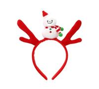 Diadema festiva de Navidad, tocados de moda, accesorio de decoración para mejorar la diversión navideña en cualquier evento