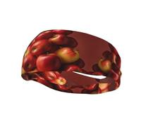 Diadema Fruit Hill Sports para Hombres y Mujeres, Ancha, elástica, Transpirable, para Entrenamientos, Antideslizante, Ideal para Correr, Yoga y Fitness.