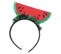 Diadema Frutas Hawaiana | Aro De Pelo Fresa Sandía Verano ABS Fieltro | Accesorio Disfraz para Mujeres Niñas