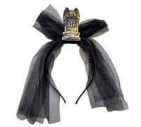 Diadema genérica para Halloween - Aro de pelo de piedra sepulcral Cosplay gótico para niñas - Accesorio de disfraz de miedo para noche enmascarada espectáculo Cosplay