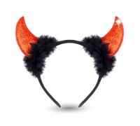 Diadema Halloween Diablo,Diadema de Cuerno de Diablo,Cuernos demonio,Diadema Demonio,Devil Horns,Halloween Diadema para Carnaval, Halloween o Fiesta Temática y Cosplay