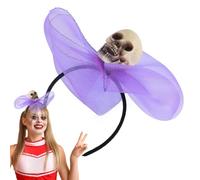 Diadema Halloween Unisex | Accesorios de Cabello de Calavera y Arañas Espeluznantes | Tocado Decorativo de Halloween | para las Celebraciones, Bodas, la Navidad, Eventos y las Actuaciones en Escenario