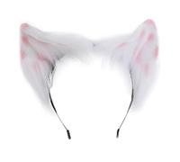 Diadema hecha a mano con orejas de gatito de dibujos animados para mujer, Halloween, maquillaje, para Pascua, carnavales, cosplay, accesorios para el cabello
