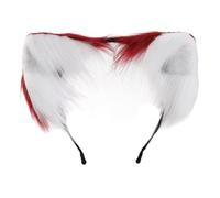 Diadema hecha a mano con orejas de zorros de dibujos animados para mujer, Halloween, maquillaje, para Pascua, carnavales, cosplay, accesorios para el cabello