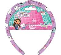 Diadema infantil Gabby’s Dollhouse con diseño completo de personajes | Banda para el cabello con ilustraciones de Netflix DreamWorks para niñas