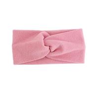 Diadema Invierno Diadema cruzada frontal, turbante for mantener el calor, mujer, accesorio for la cabeza tipo Diadema Para NiñAs(Pink)