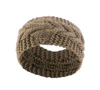 Diadema Invierno Diadema de invierno for mujer, tejida a mano, ancha y elástica, ideal for el cabello. Turbante ganchillo for ciclismo. Accesorios for Diadema Para NiñAs(Khaki)