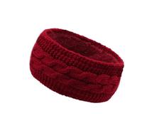 Diadema Invierno Diadema de invierno punto grueso for mujer, moderna trenzada for ir al trabajo, calentador orejas forro polar, corbata gruesa y a la moda Diadema Para NiñAs(Red)
