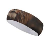 Diadema King of Beasts para Mujer u Hombre: Banda para el Sudor Ajustable para Correr, Yoga, Gimnasio y Deportes.