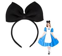 Diadema Lazo Negro, Hoshin Diadema Alicia en el Pais de Las Maravillas Accesorios de cabello perfectos para fiestas y cosplay