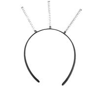 Diadema lisa para manualidades, concursos, bailes, fiestas, novias, accesorios para fiestas, diadema creativa, clip para el pelo