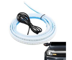 Diadema luminosa LED para campana de luces de campana para camiones | Accesorios decoración vehículo impermeable al aire libre para barra automotriz camión puerta rejilla baúl día cubierta motor