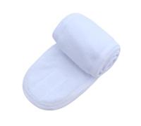 Diadema Maquillaje Diadema ancha for Spa for mujer, banda ajustable for la cabeza, Yoga, baño, ducha, maquillaje, lavado de cara, diadema cosmética, accesorios for el cabello toalla suave(WHITE)