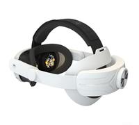 Diadema Meta For Quest3S VR diseñada para un ajuste seguro y cómodo (blanco)