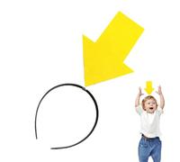 Diadema Miss Arrowhead - Diadema divertida de 12 cm, banda elástica para fiesta | Novedad accesorio de traje punta de flecha para accesorios de cabina Foto juego celebración evento divertido fiesta