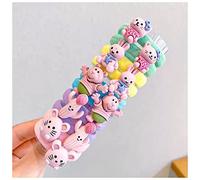 Diadema Mujer 1 0pcs / Set Chicas Dibujos animados Animal Animal Banda de goma Accesorios for el cabello Color de caramelo Cuerda de pelo lindo Princesa Elasticidad Banda de pelo Headwear Auriculares