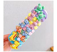 Diadema Mujer 1 0pcs / Set Chicas Dibujos animados Animal Animal Banda de goma Accesorios for el cabello Color de caramelo Cuerda de pelo lindo Princesa Elasticidad Banda de pelo Headwear Auriculares