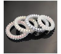 Diadema Mujer 10 unids/lote niñas mujeres teléfono cordón elástico coleta de accesorios de anillo de pelo moda mate textura colores caliente corbata Auriculares Diadema(10pcs 4style mix)