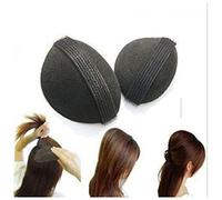 Diadema Mujer 2 unids esponja cabello fabricante de pelo twist mágico bollo cabello base bump estilleo insertar herramienta volumen de volumen traje de cabeza Auriculares Diadema