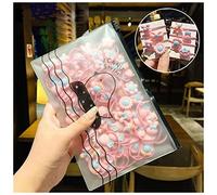Diadema Mujer 20pcs Girls Colorido Pequeñas Bandas Elásticas Pequeños Panipolla Panopolio No Herido Scrunchie Diadema Accesorios for el cabello Auriculares Diadema(20Pcs-A2)