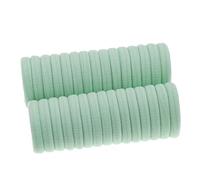 Diadema Mujer 4.3cm Mujer Herramientas Cuerdas de goma Cuerdas de cabello Portátiles Titulares Accesorios for el cabello Elastic Hair Band Headwear 30pcs / lot Auriculares Diadema(Mint green)