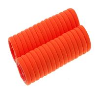 Diadema Mujer 4.3cm Mujer Herramientas Cuerdas de goma Cuerdas de cabello Portátiles Titulares Accesorios for el cabello Elastic Hair Band Headwear 30pcs / lot Auriculares Diadema(Orange)