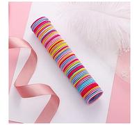 Diadema Mujer 50 unids 3 cm Colorful Girls Elastic Bandas Elastic Bands Tit Poder Venta al por mayor Banda de goma Accesorios for el cabello Bandas for niñas Auriculares Diadema (Size : United States