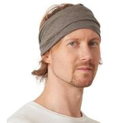 Diadema Mujer Cinta Para Pelo - Bandana Para Hombre Turbante Cabeza 100% Algodon Organico Deporte Yoga Japonesa Marrón