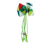Diadema Mujer Cuerdas for cabello hechas a mano Cuerdas de goma de niña Lazo de cabello lindo Nudo Nudo Elástico Pelo Banda Mujeres Chicas Accesorios for el cabello Auriculares Diadema (Size : Green