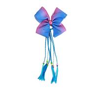 Diadema Mujer Cuerdas for cabello hechas a mano Cuerdas de goma de niña Lazo de cabello lindo Nudo Nudo Elástico Pelo Banda Mujeres Chicas Accesorios for el cabello Auriculares Diadema (Size : Blue p