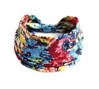 Diadema Mujer Diademas estampadas for mujer, anchas, de algodón, elásticas y anudadas, accesorios antideslizantes for el cabello for hacer ejercicio.(Color-43)