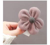 Diadema Mujer High Elastic Hair Band Peluche Flor Clip de pelo Corbata Caballo PanalyToil Holder Lady Hair Scrunchies Girls Sweet Popular Pelo Accesorios Auriculares Diadema(Pink hair clip)