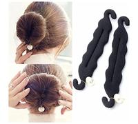 Diadema Mujer Magic Hair Styling Twist Styling Bollo Horquillero HairDisk Meatball Head Goma Clip Accesorios for el cabello for las mujeres Herramienta de trenzado de cabello Auriculares Diadema