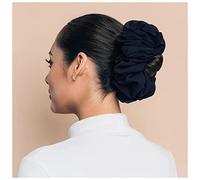 Diadema Mujer Malaysian Bunch Pein Pein for Women Muslim Women Banda de goma de gasa Hermosa Hijab Volumización Scrunchie Grandes Accesorios de Pañuelo Auriculares Diadema ( Size : Deep Blue )