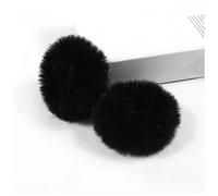 Diadema Mujer Un par mullido piel sintética peludo scrunchies suave hecho a mano piel elástica elástica de las bandas de pelo for las latas del pelo de las señoras Auriculares Diadema (Size : 3)