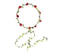 Diadema multiusos con corona floral, accesorio para peinar el pelo, para despedidas de soltera, eventos temáticos, sesiones de fotos, accesorios florales para eventos formales