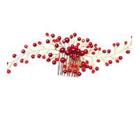 Diadema Novia Boda Peineta for novia, accesorios for el cabello for vestido de novia, joyería de perlas, adornos for tocado de novia, 2 uds. Para Decorar