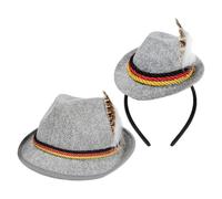 Diadema Oktoberfest Mujer - Tocado para Festival de Cerveza Adulto,Decoración de Diademas de Fieltro para Mujeres en Fiestas Temáticas Halloween y Oktoberfest