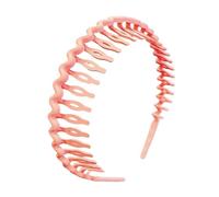 Diadema Ondulada, Banda Ondulada De La Cabeza Del Peinado De Cabello, Diadema De Dientes, Accesorios De Horquilla De Resina Flaca Para Mujeres