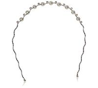 Diadema ondulada de perlas y diamantes de imitación A&A